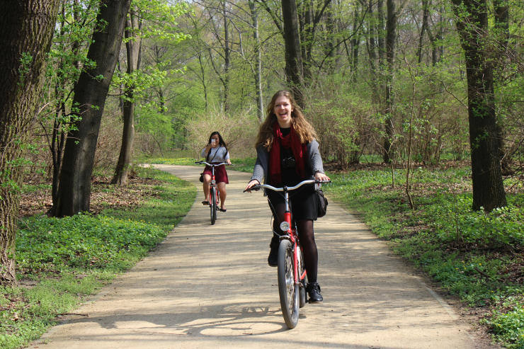 Cardio is a great benefit of bicycling