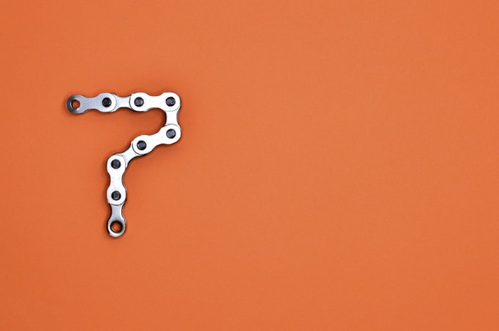 7 speed cruiser bike chain